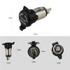 Cigarette Lighter Socket, DC 12V Car Cigarette Lighter,12 Volt Female