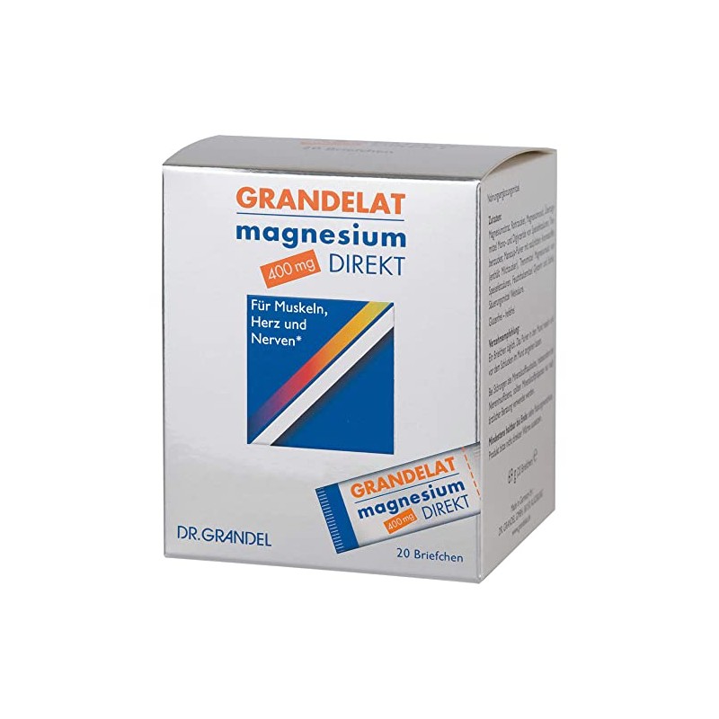 MAGNESIUM DIREKT 400 mg Grandelat Pulver 20 St