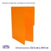 Folder Apsa L84-p Carta 12 Ceja Naranja Intenso Con 100pzas