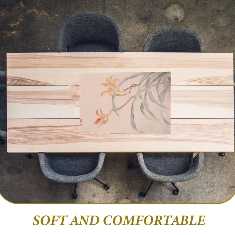 DOITOOL Calligraphy Felt Mat Multi Function Rectangular Desk Pad for