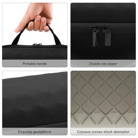 XINGFUDAO Carrying Case Compatible with JBL Charge 6 Portable Bluetooth Speaker, Speaker Carrying Case with Shoulder Strap(Only Case)