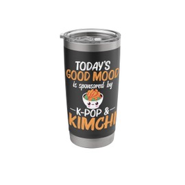 Korean South Korean Kimchi K-Pop & Kmichi Stainless Steel Insulated Tumbler