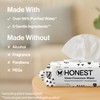 The Honest Company Clean Conscious Multi-Use Wipes Unscented Hypoallergenic Baby