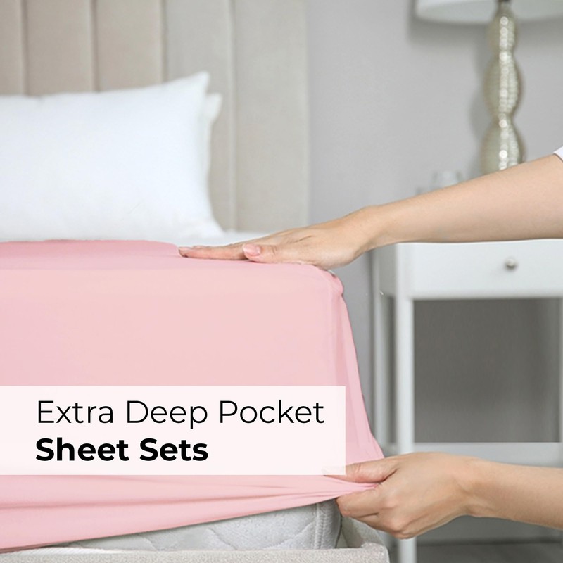 CGK Unlimited Extra Deep Twin Sheet Set - 4 Piece