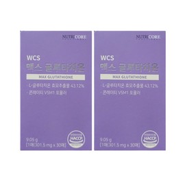 Nutricore Max Glutathione 301.5mg x 30 sheets x 2 boxes Antioxidant Glutathione Film / 뉴트리코어 맥스 글루타치온 301.5mg x 30매 x 2박스 항산화 글루타치온 필름