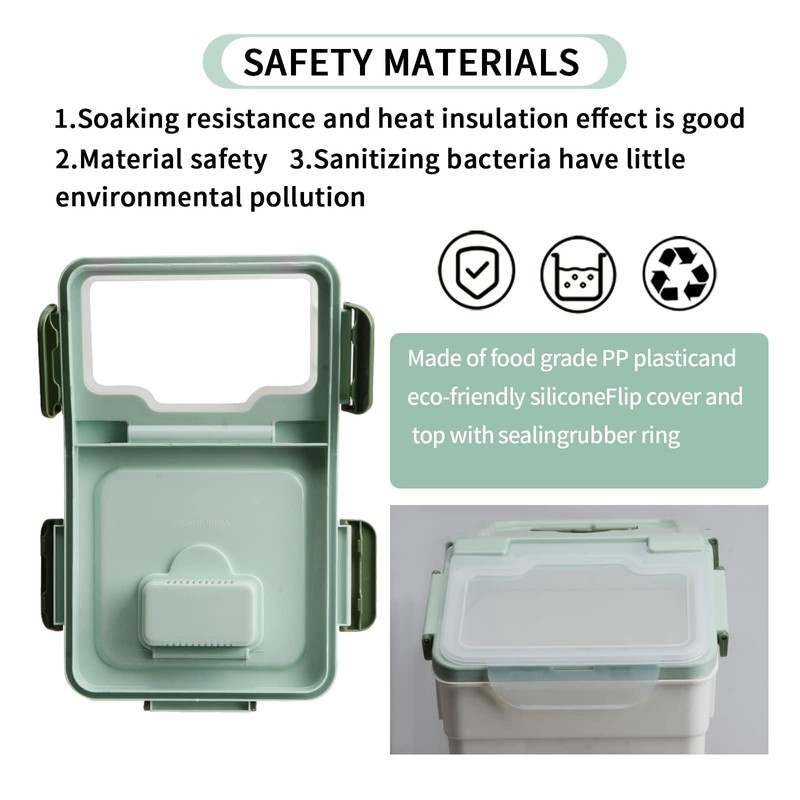 Mairuker 2 Pack Large Flour Storage Container 50 lb Airtight