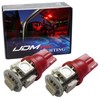 iJDMTOY 5-SMD 168 194 2825 T10 LED Car Interior Map