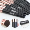 Maange Set de 18 Brochas para Maquillaje Profesional con Estuche