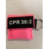 50 Pink with Black Label CPR Facial Shield Mask in