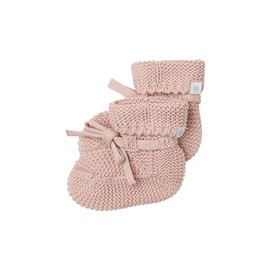 Noppies Unisex Baby Booties Knit Nelson Socks, Rose Smoke, One Size EU, Rose Smoke P778