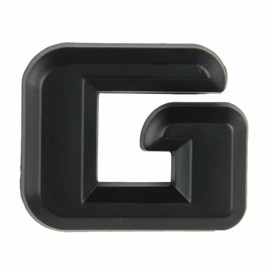 Pilot Automotive Black Matte Finish Letter G (IP558G)