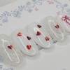 Signal Heart Handmade Nail Tips - Oval M / 시그널