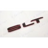 Custom Auto 1PC GLOSS BLACK RED SLT LETTER EMBLEM 2019+