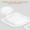 Gauze Pads with Waterproof Non-Woven Backing - Soft, Breathable Wound
