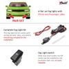 Winjet WJ30-0034-12 OEM Series for [1999-2000 Honda Civic] Driving Fog