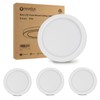 NOVELUX 5" Flush Mount Ceiling Light Dimmable, 5000K White LED