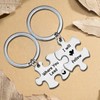 2 Pcs Mother Daughter Matching Keyring Set Mothers Day Birthday