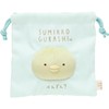 CA50602 Sumikko Gurashi Sumikko Love Series Fluffy Face Drawstring Penguin?