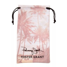 Panama Jack Microfiber Palm Tree Print Soft Sunglasses Case
