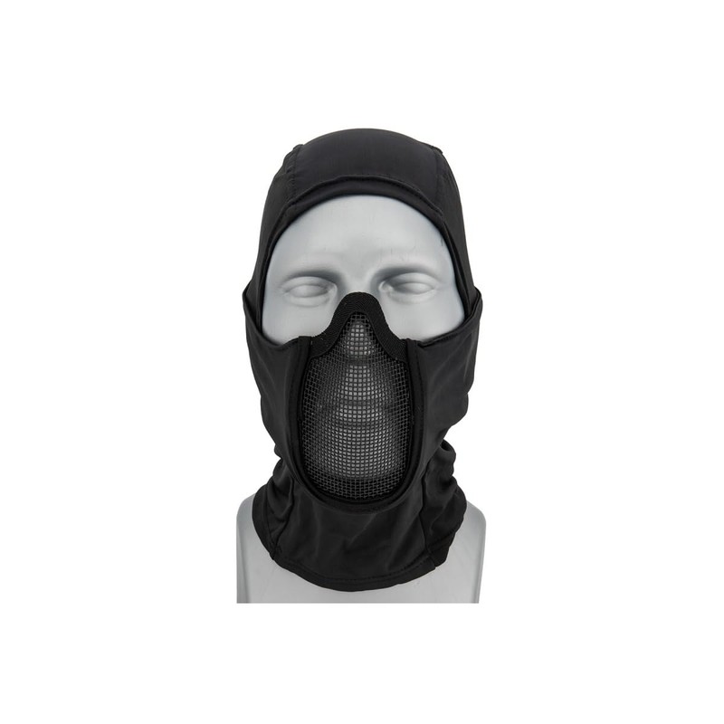 Lancer Tactical Shadow Warrior Hood Mesh Balaclava Face Mask Low