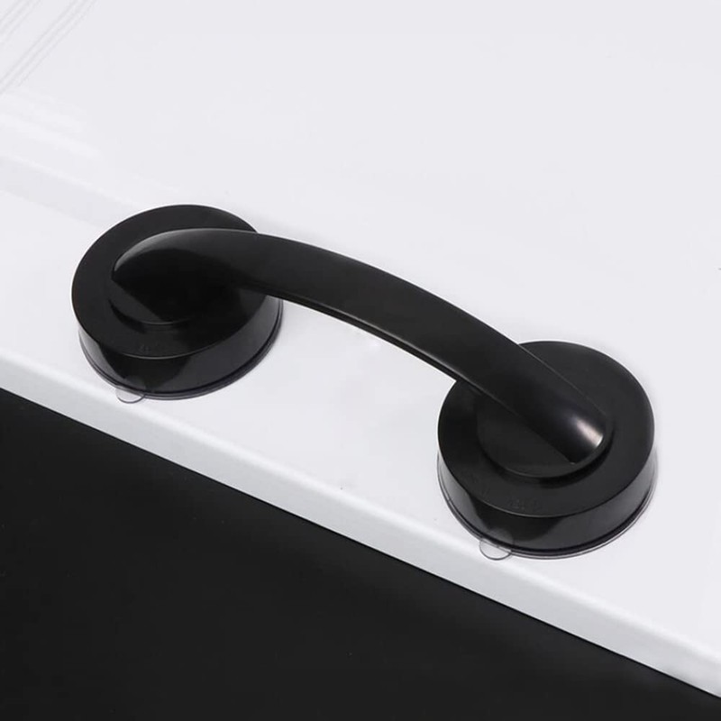 WANLIAN Powerful Suction Cup Glass Mirror Door Handle, Refrigerator Drawer
