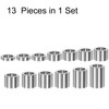 sourcing map 13pcs Axle Reducer Spacer Set 1-1/2" Wheel Spacer