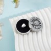 FINGERINSPIRE My First Tooth Keepsake Box Antique Silver Column Bear
