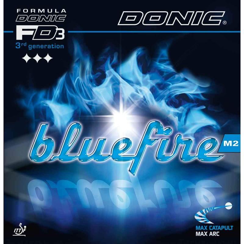 DONIC Bluefire M2 Rubber 2.0 mm Black