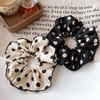 3 Pcs Satin Silk Hair Scrunchies Soft Hair Ties Fashion