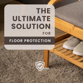 Furniture Caster Cups (8 Pack) Furniture Pads With Spikes for Heavy Furniture on Carpet - Spiked Carpet Protectors for Furniture Legs - Floor Protectors for Furniture - Ideal for Tables, Sofas, Chairs