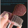20 Pack Abrasive Flap Wheel Sander Set, Mixflor 2”X 1”