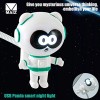 Maíz Lampara Led Panda Astronauta Conexión Usb Flexible Led-044