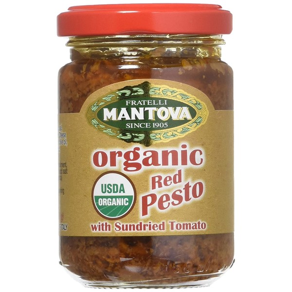 Mantova Organic Red Pesto 4.6 Oz