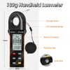 Kethvoz Digital Illuminance Light Meter, 400,000 Lux/FC Illuminance Tester with