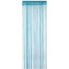 WedDecor Turquoise String Curtains Glitter Fringe Panel Fly Screen Room