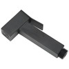 Sink Sprayer Stainless Steel Squared Electroplated Black Large Flow Bidet