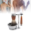 Safety Men Grooming Set Trimming Soap Stand Bowl Beard Brush
