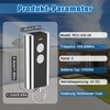 pepape Garage Handheld Transmitter for Standard Steel Entrematic RCU 433-2K,