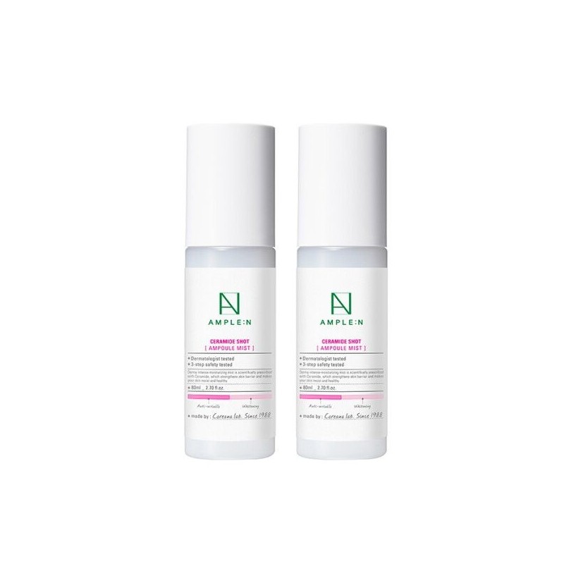 코리아나 [Koreana] Ampoule N Ceramide Shot Ampoule Mist 80ml 1+1