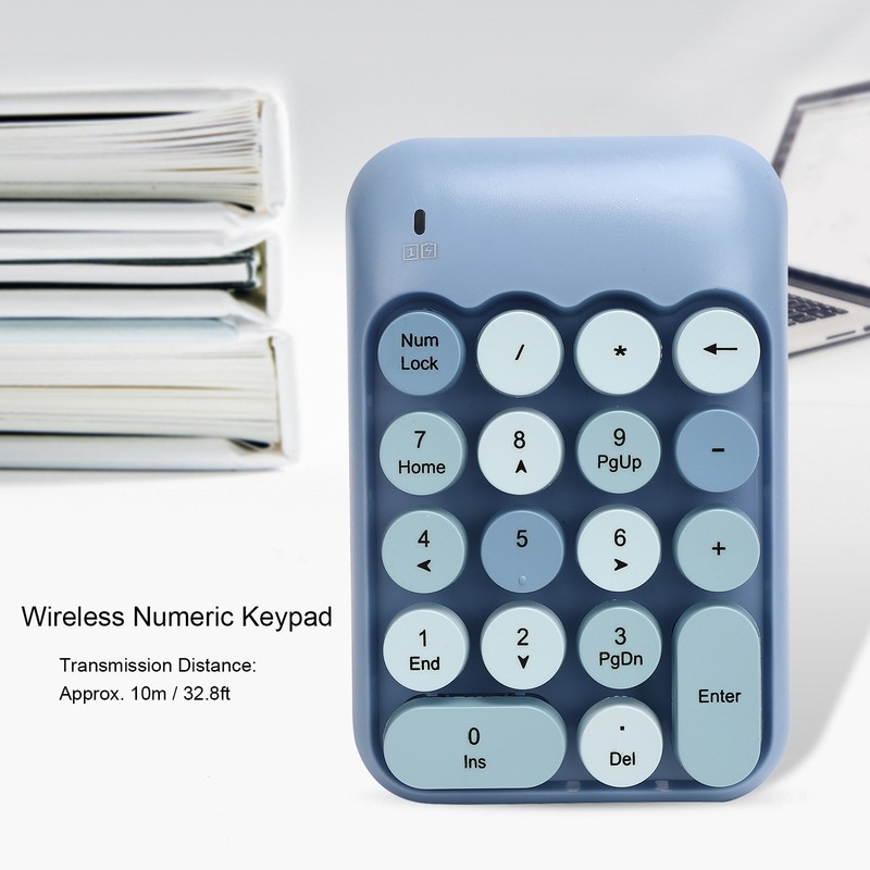 2.4G 18 Key Wireless Mechanical Numeric Keypad Notebook Desktop Computer