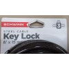 SCHWINN SW78927A STEEL CABLE KEY LOCK