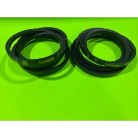 lawnmowerpartsworld 2PK Deck Belt for Craftsman 42" Riding Lawn Mower 144959 138255 1/2" x 95"