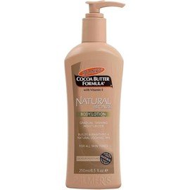Palmer's Cocoa Butter Formula Natural Bronze Body Lotion with Vitamin E - Gradual Tanning Moisturizer, 250ml - Builds & Maintains a Natural Tan, Deep Hydration for All Skin Tones.