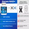 Genex Formulas Nad+ 250mg Antienvejecimiento Gmp 60 Capsulas