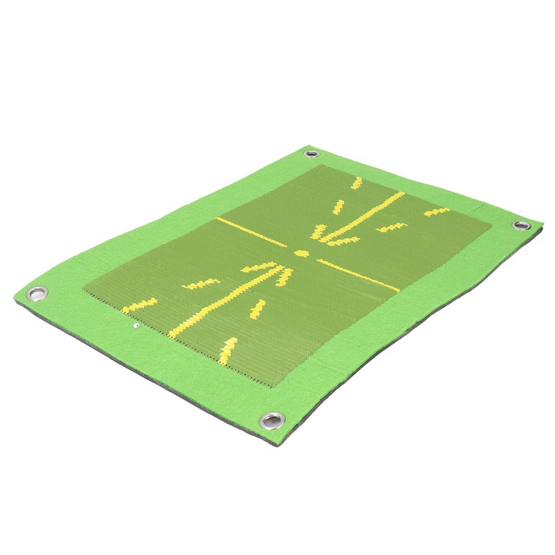 Hitting Practice Mat for Swing Detection Batting Path Visual Feedback