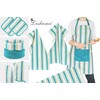 Lashuma Tablecloth Blue High-Quality Square Table Linen 80 x 80