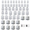 Pack of 50 Cable Glands, Cable Grommet, IP68 Waterproof, Fire