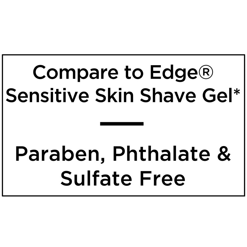 Equate Sensitive Skin Shave Gel With Aloe, 7 oz -