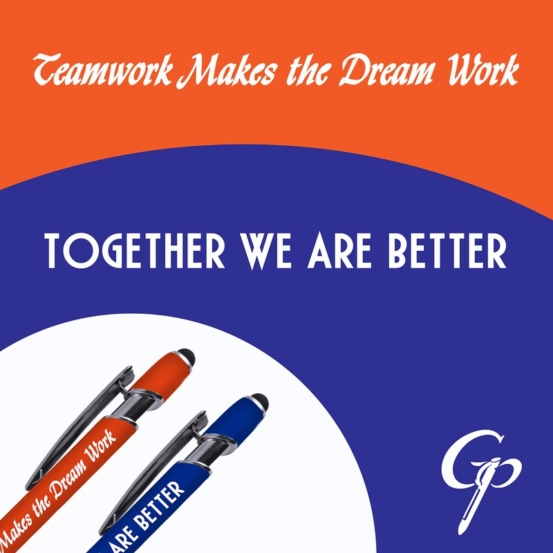 Greeting Pen Team Building and Employee Appreciation Pen Sets with