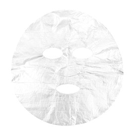 UPIQNG 100Pcs Face Mask Sheet Plastic Disposable Facial Mask Evaporation Prevent Moisturizing Facial Mask Sheet Transparent Face Wrapped Paper DIY Masks Supplies